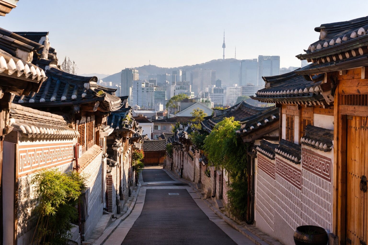 Departure from Seoul